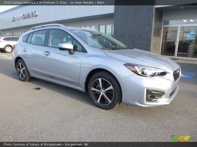 Ice Silver Metallic / Black 2019 Subaru Impreza 2.0i Premium 5-Door