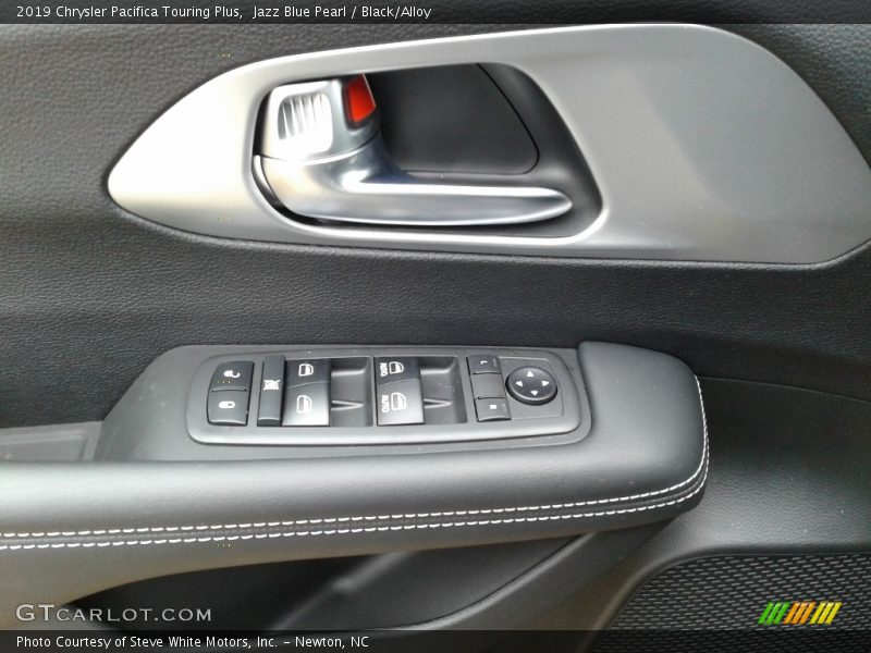 Jazz Blue Pearl / Black/Alloy 2019 Chrysler Pacifica Touring Plus