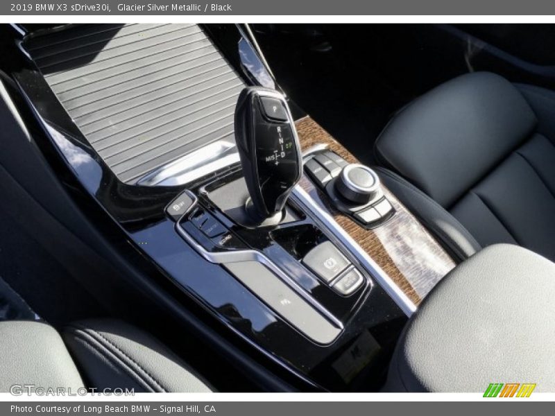 Glacier Silver Metallic / Black 2019 BMW X3 sDrive30i