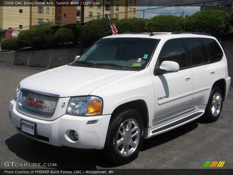 Summit White / Light Gray 2008 GMC Envoy Denali 4x4