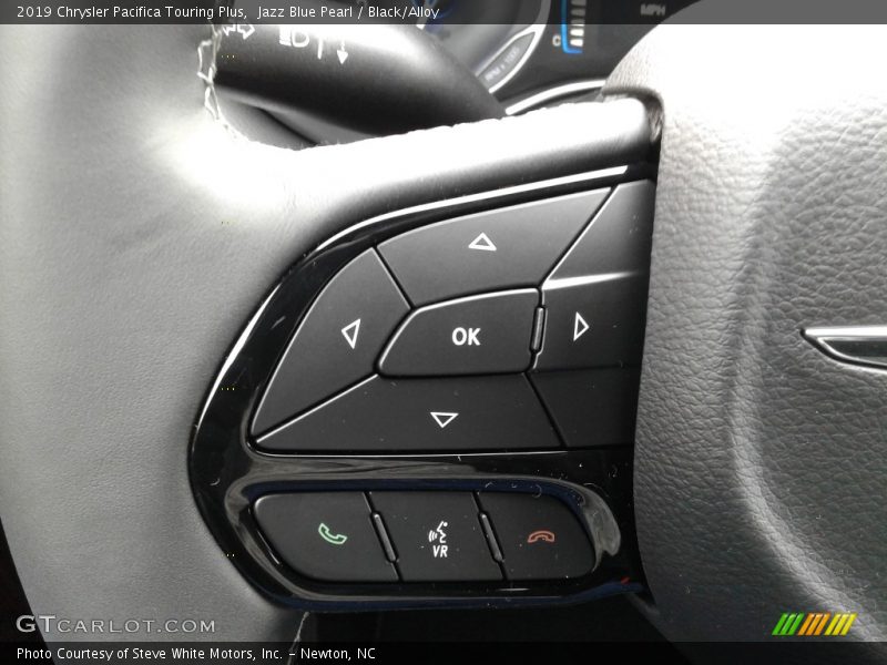 Jazz Blue Pearl / Black/Alloy 2019 Chrysler Pacifica Touring Plus