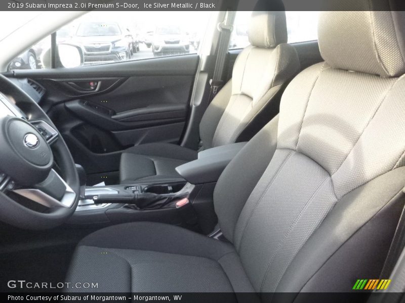 Ice Silver Metallic / Black 2019 Subaru Impreza 2.0i Premium 5-Door