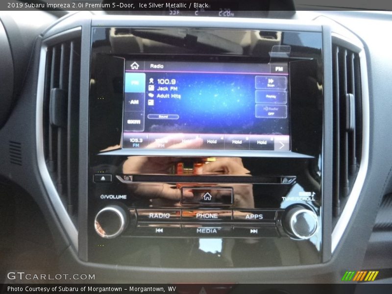 Ice Silver Metallic / Black 2019 Subaru Impreza 2.0i Premium 5-Door