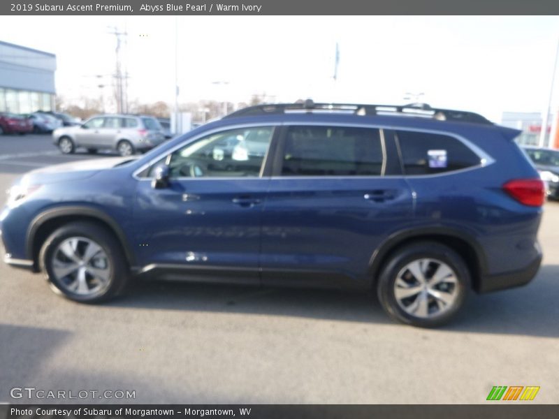Abyss Blue Pearl / Warm Ivory 2019 Subaru Ascent Premium