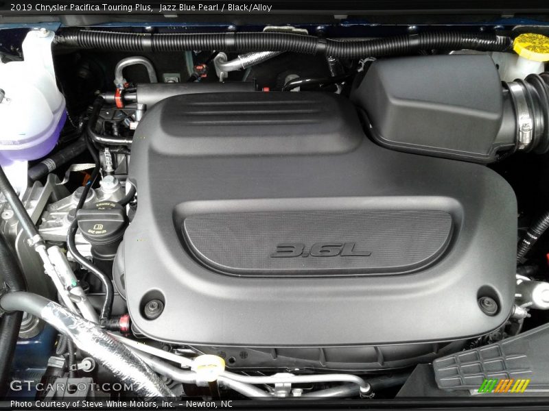 Jazz Blue Pearl / Black/Alloy 2019 Chrysler Pacifica Touring Plus