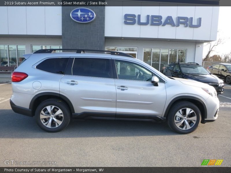 Ice Silver Metallic / Slate Black 2019 Subaru Ascent Premium