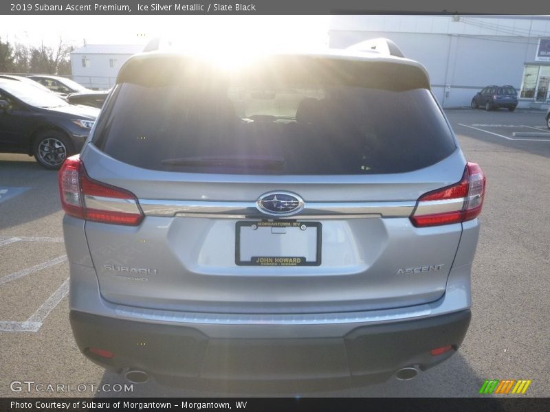 Ice Silver Metallic / Slate Black 2019 Subaru Ascent Premium