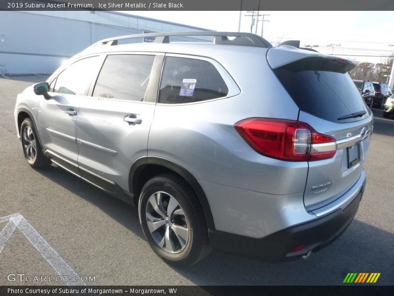 Ice Silver Metallic / Slate Black 2019 Subaru Ascent Premium