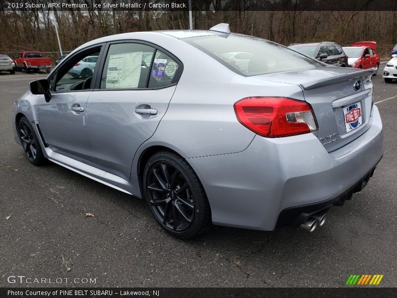 Ice Silver Metallic / Carbon Black 2019 Subaru WRX Premium