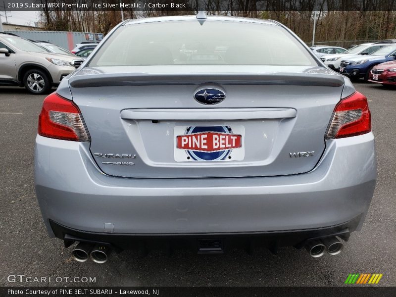 Ice Silver Metallic / Carbon Black 2019 Subaru WRX Premium