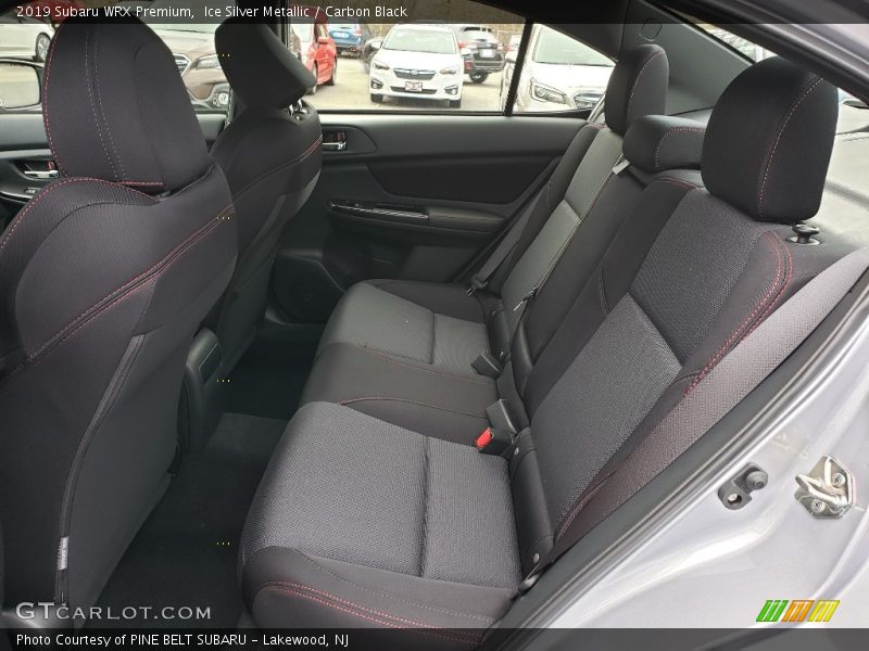 Rear Seat of 2019 WRX Premium