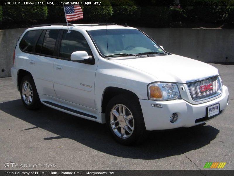 Summit White / Light Gray 2008 GMC Envoy Denali 4x4