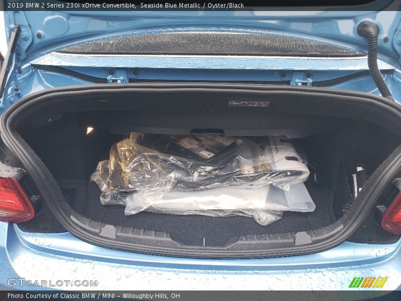  2019 2 Series 230i xDrive Convertible Trunk
