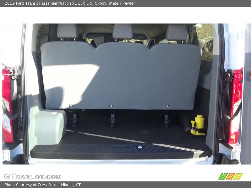 Oxford White / Pewter 2019 Ford Transit Passenger Wagon XL 150 LR