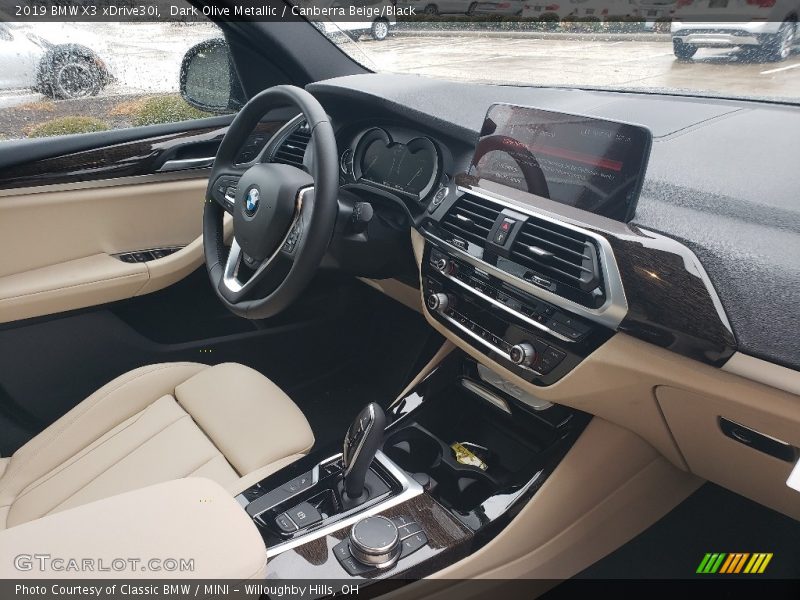 Dark Olive Metallic / Canberra Beige/Black 2019 BMW X3 xDrive30i