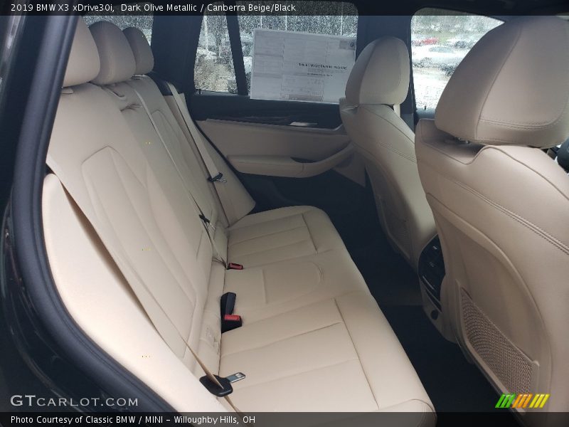 Dark Olive Metallic / Canberra Beige/Black 2019 BMW X3 xDrive30i