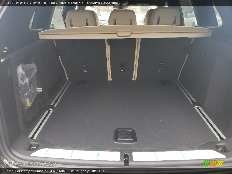 Dark Olive Metallic / Canberra Beige/Black 2019 BMW X3 xDrive30i