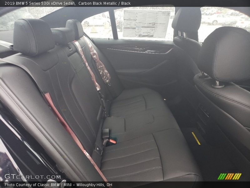 Carbon Black Metallic / Black 2019 BMW 5 Series 530i xDrive Sedan