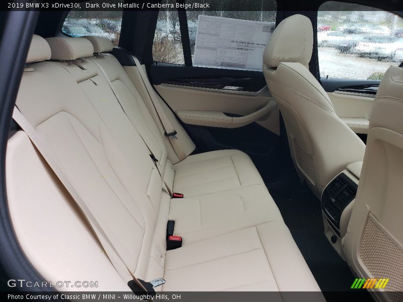 Dark Olive Metallic / Canberra Beige/Black 2019 BMW X3 xDrive30i