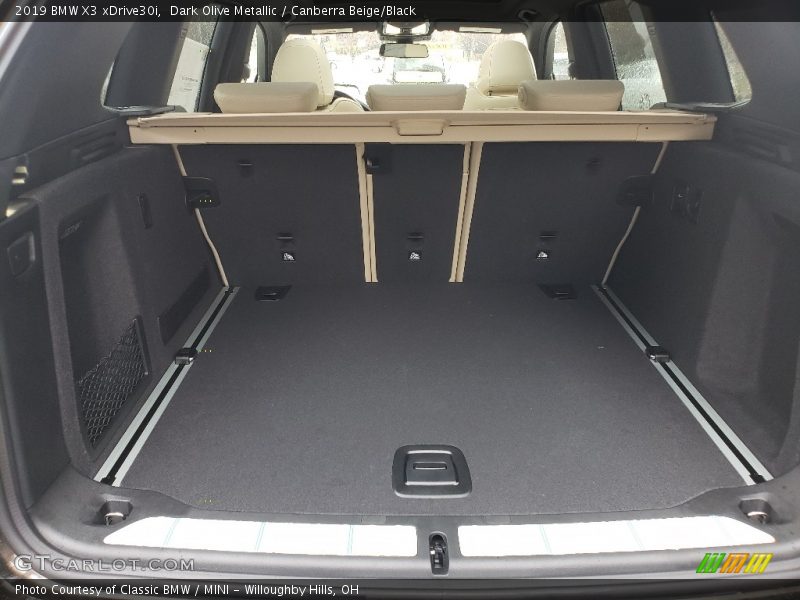 Dark Olive Metallic / Canberra Beige/Black 2019 BMW X3 xDrive30i
