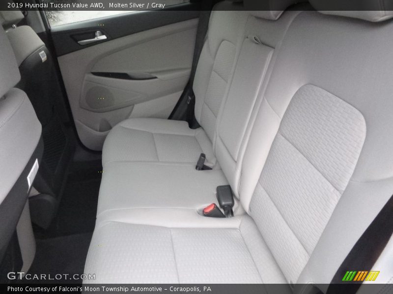 Molten Silver / Gray 2019 Hyundai Tucson Value AWD