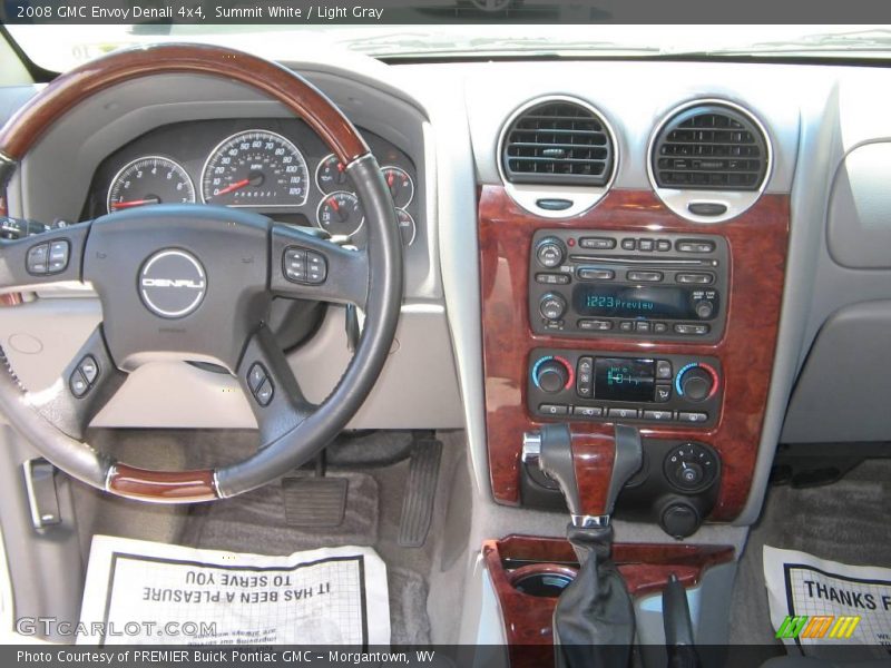 Summit White / Light Gray 2008 GMC Envoy Denali 4x4