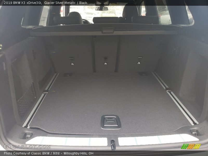 Glacier Silver Metallic / Black 2019 BMW X3 xDrive30i