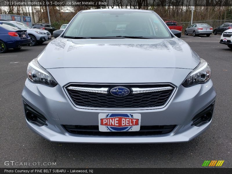 Ice Silver Metallic / Black 2019 Subaru Impreza 2.0i 5-Door