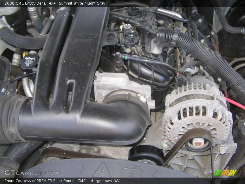 Summit White / Light Gray 2008 GMC Envoy Denali 4x4