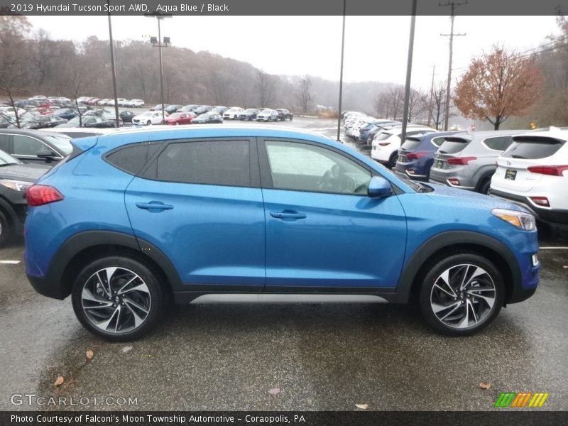  2019 Tucson Sport AWD Aqua Blue