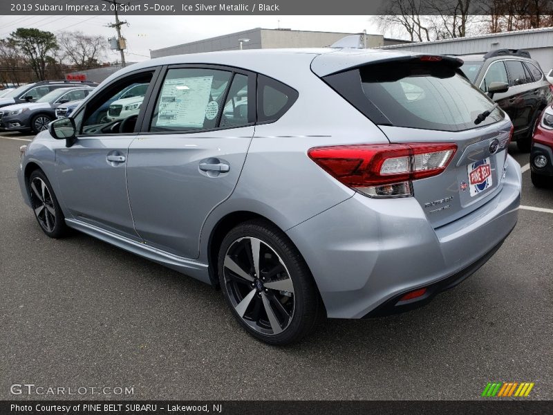 Ice Silver Metallic / Black 2019 Subaru Impreza 2.0i Sport 5-Door