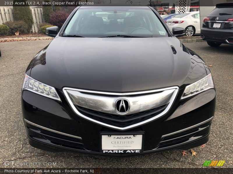 Black Copper Pearl / Espresso 2015 Acura TLX 2.4
