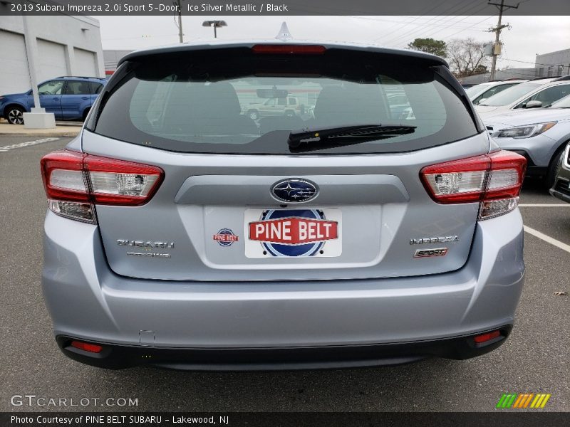 Ice Silver Metallic / Black 2019 Subaru Impreza 2.0i Sport 5-Door