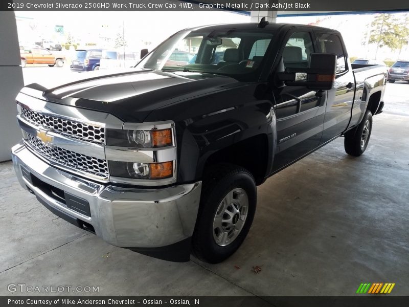Graphite Metallic / Dark Ash/Jet Black 2019 Chevrolet Silverado 2500HD Work Truck Crew Cab 4WD