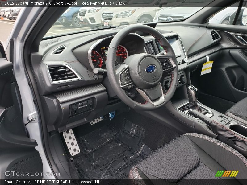 Ice Silver Metallic / Black 2019 Subaru Impreza 2.0i Sport 5-Door