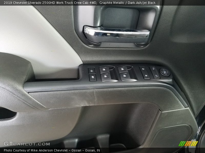 Graphite Metallic / Dark Ash/Jet Black 2019 Chevrolet Silverado 2500HD Work Truck Crew Cab 4WD