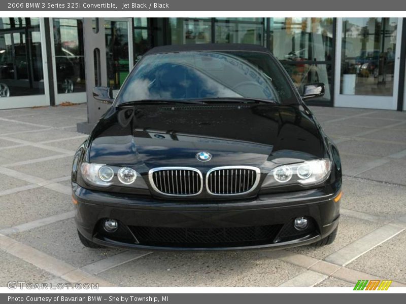 Jet Black / Black 2006 BMW 3 Series 325i Convertible