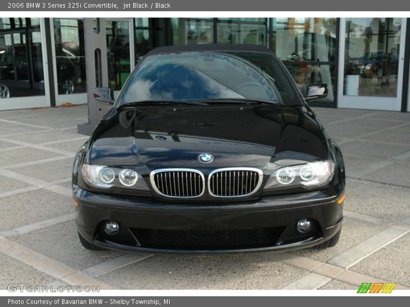 Jet Black / Black 2006 BMW 3 Series 325i Convertible