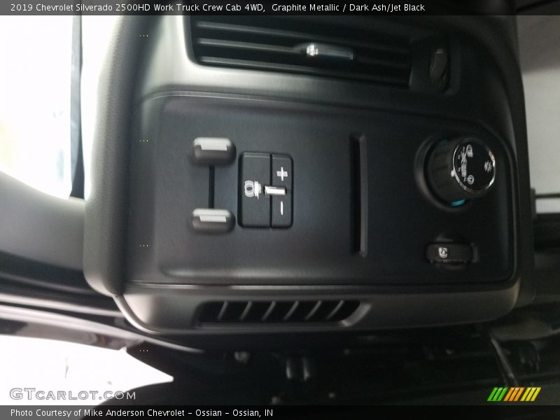 Graphite Metallic / Dark Ash/Jet Black 2019 Chevrolet Silverado 2500HD Work Truck Crew Cab 4WD
