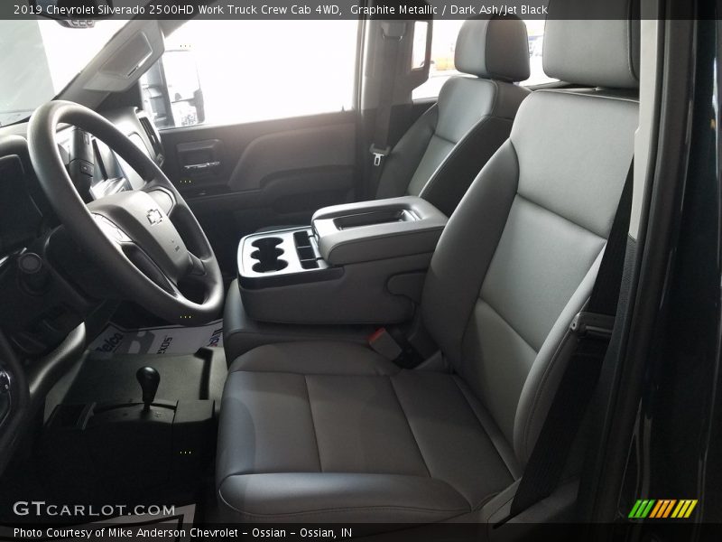 Graphite Metallic / Dark Ash/Jet Black 2019 Chevrolet Silverado 2500HD Work Truck Crew Cab 4WD