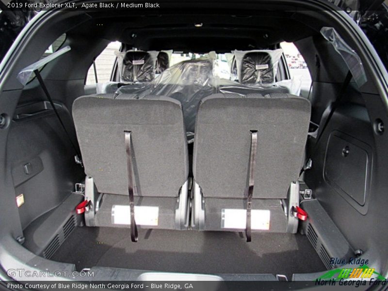 Agate Black / Medium Black 2019 Ford Explorer XLT