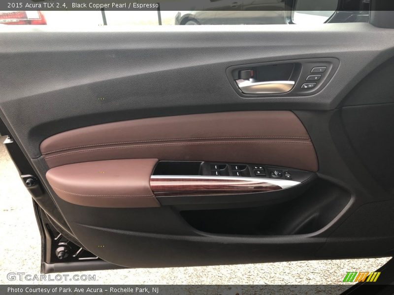Black Copper Pearl / Espresso 2015 Acura TLX 2.4