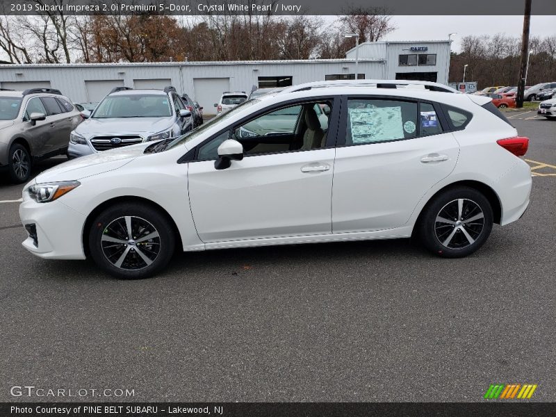  2019 Impreza 2.0i Premium 5-Door Crystal White Pearl