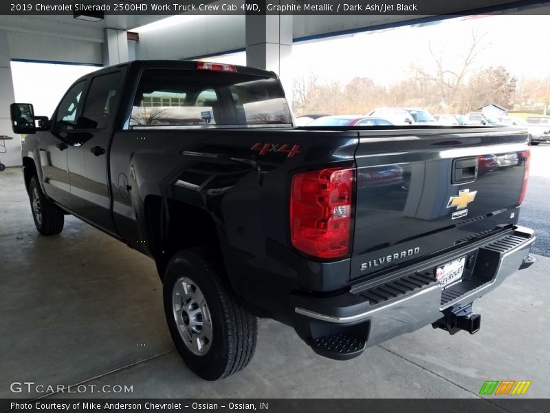 Graphite Metallic / Dark Ash/Jet Black 2019 Chevrolet Silverado 2500HD Work Truck Crew Cab 4WD