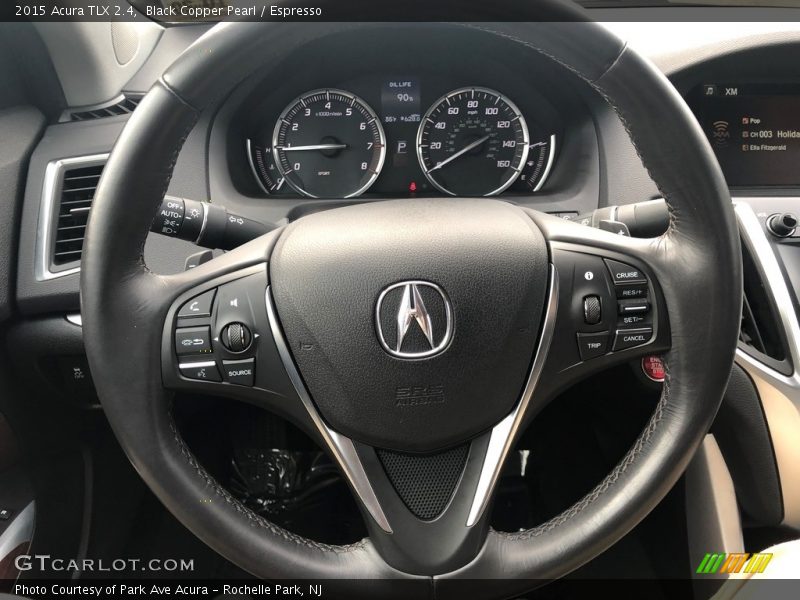 Black Copper Pearl / Espresso 2015 Acura TLX 2.4