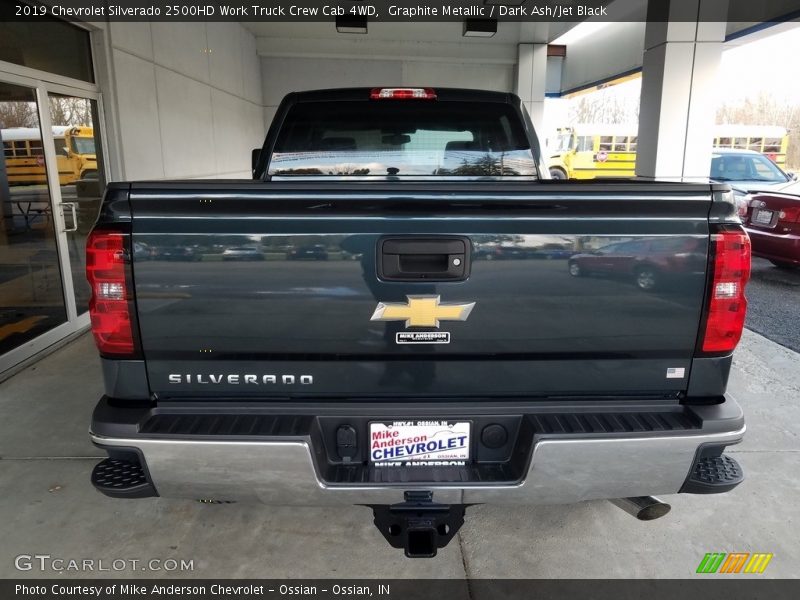 Graphite Metallic / Dark Ash/Jet Black 2019 Chevrolet Silverado 2500HD Work Truck Crew Cab 4WD