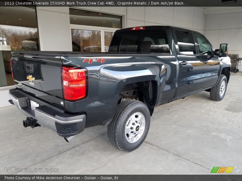 Graphite Metallic / Dark Ash/Jet Black 2019 Chevrolet Silverado 2500HD Work Truck Crew Cab 4WD