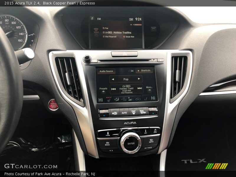 Black Copper Pearl / Espresso 2015 Acura TLX 2.4