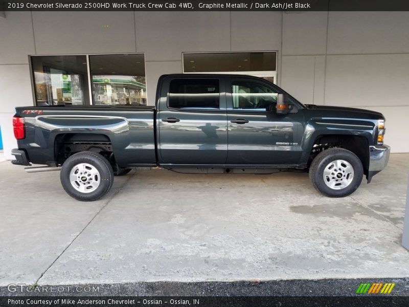 Graphite Metallic / Dark Ash/Jet Black 2019 Chevrolet Silverado 2500HD Work Truck Crew Cab 4WD