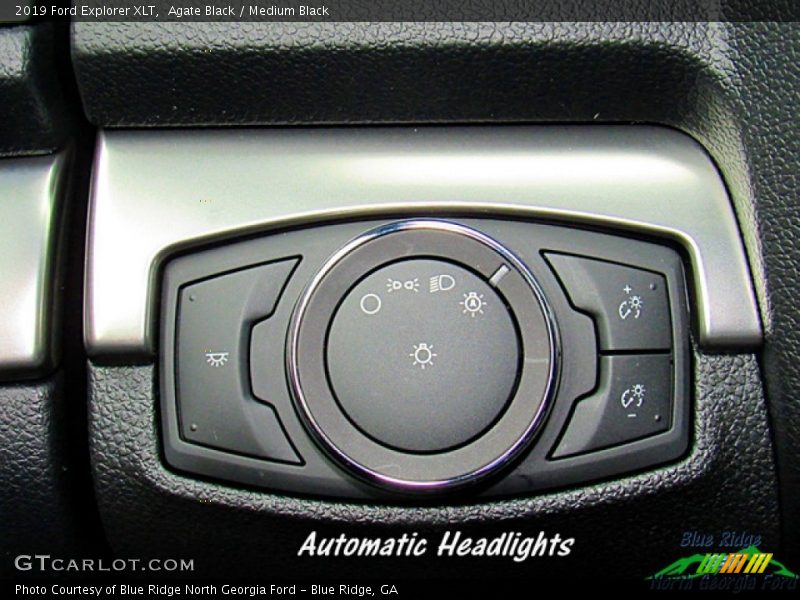 Agate Black / Medium Black 2019 Ford Explorer XLT